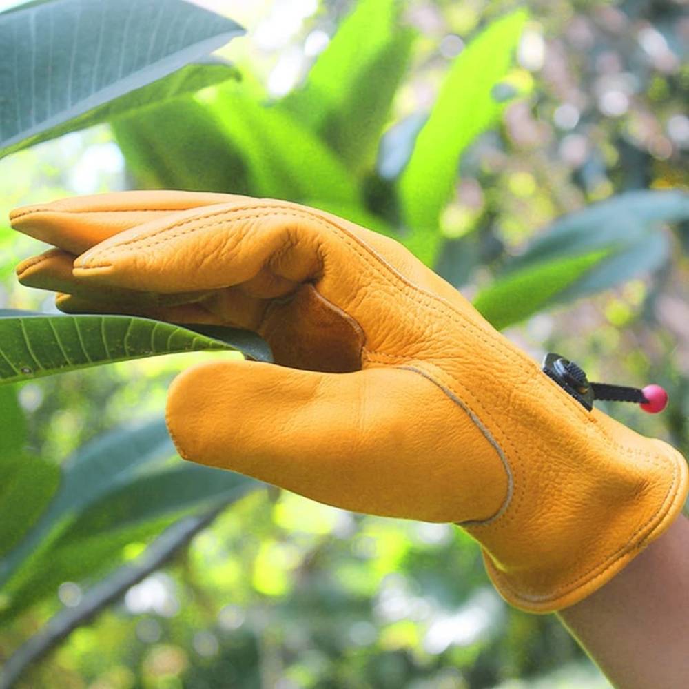 Leather Workwear Gloves S